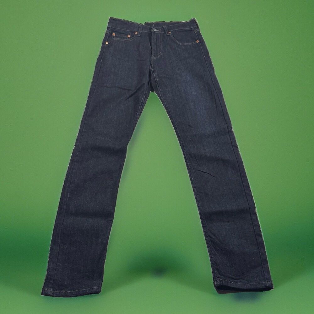 Levi’s 502 Taper Jeans Men’s 29x34 Tall Dark Wash Flex Stretch NEW